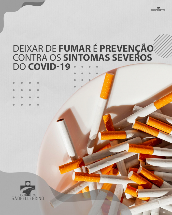 Deixar de fumar é prevenção contra sintomas mais severos do Covid-19