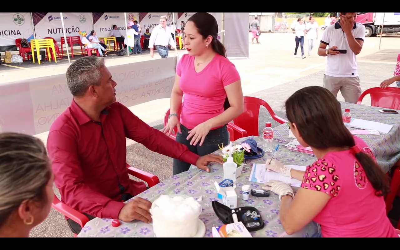 Em parceria com a RedeTv, o Instituto São Pellegrino participou do Dia do Bem 2017 com atendimentos gratuitos para toda a comunidade!