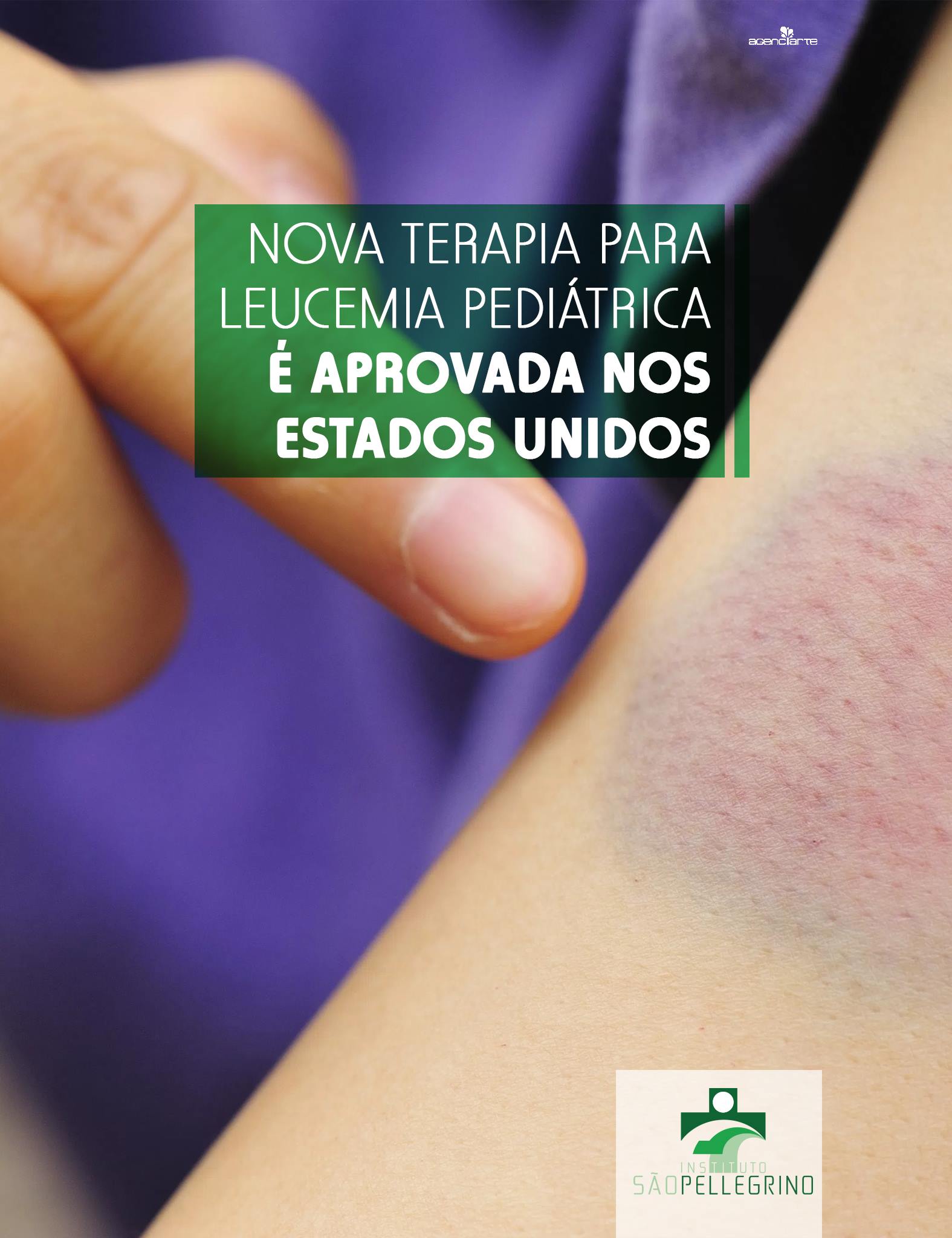 NOVA TERAPIA PARA LEUCEMIA PEDIÁTRICA É APROVADA NOS ESTADOS UNIDOS